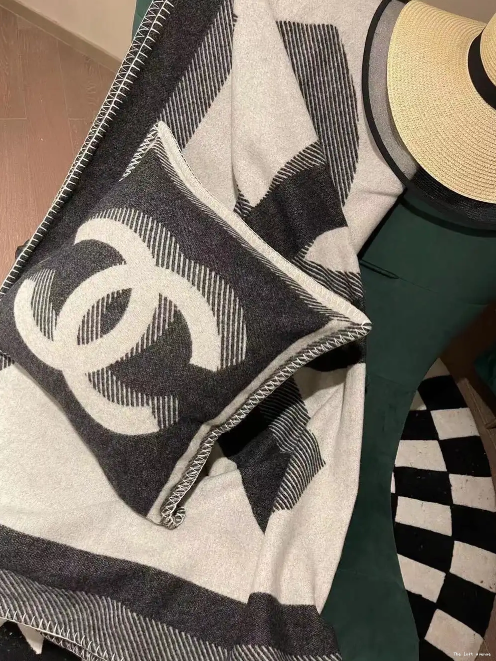 2.0 BLANKET WOOL THROW COCO 0509